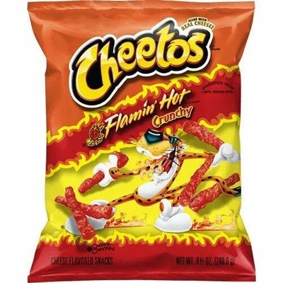 CHEETOS Crunchy FLAMIN' HOT 2.75 ounce (Pack of 32) free shippind