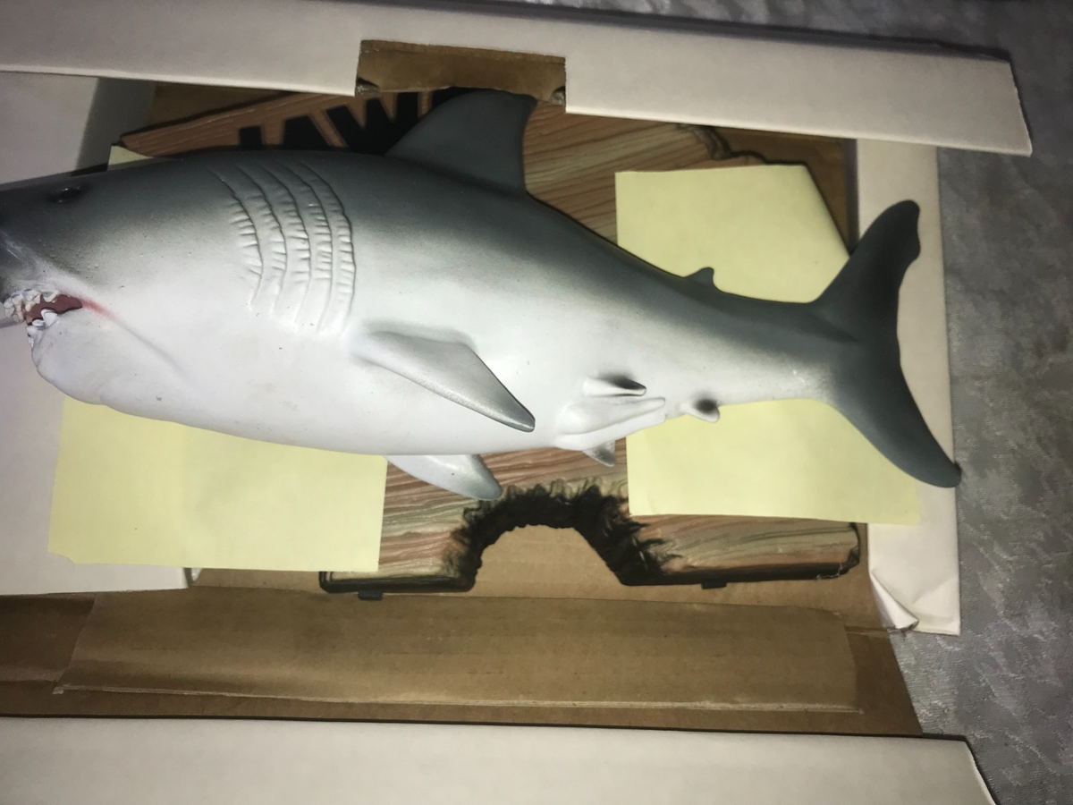 Jaws Singing Dancing Motion Activated Great White Shark by Gemmy