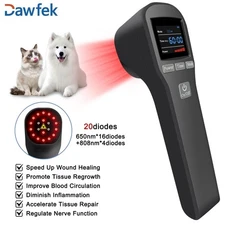 Pet Pain Relief Device 650nm 808nm Red Light Therapy for Arthritis, Injuries 
