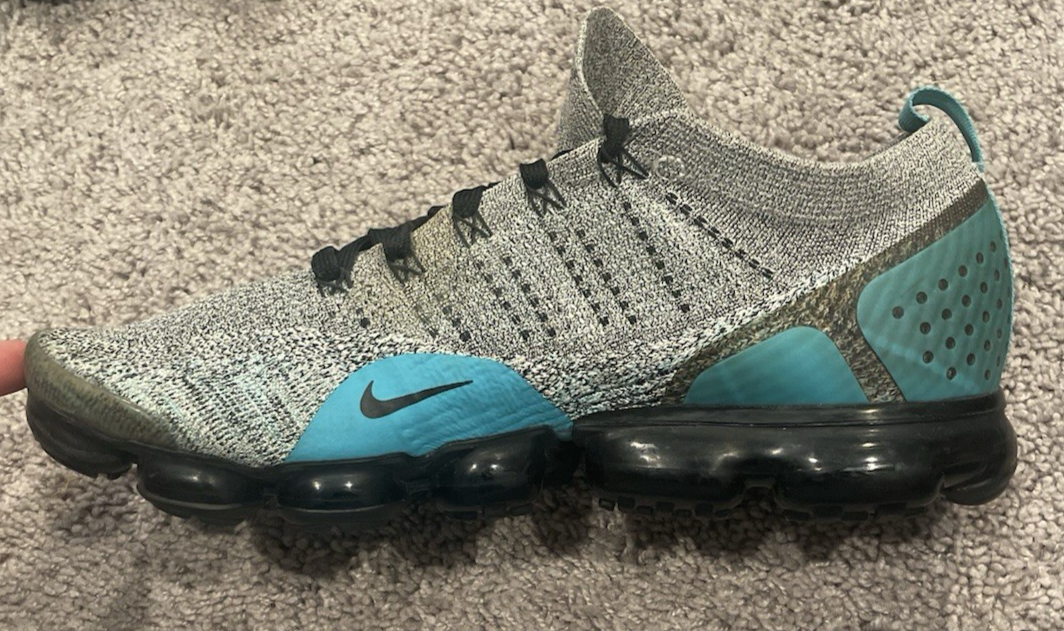 Nike Air VaporMax Flyknit Black/Dusty Cactus-Hyper Jade 2018