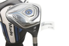 TaylorMade JetSpeed Golf Club Mens RH 15-deg Fairway Wood Regular Graphite