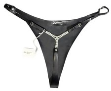 Rhinestone Thong