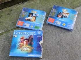 Shenmue Sega Dreamcast FULL SET BOXED Complete with Manuals