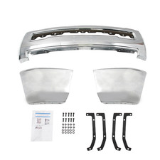 Front Bumper Face Bar Fit For Dodge Ram Pickup 2010-2018 Chrome Front Bumper Face Bar Fit For Dodge Ram Pickup 2010-2018 Chrome