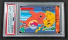 Pokemon Japanese Bandai Charmander VS Pikachu 185 PSA 10 GEM MT Carddass Anime 5
