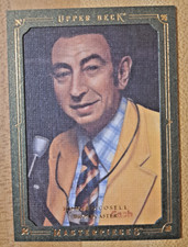2008 UpperDeck Masterpieces Metallic Framed /50 Howard Cosell RC #40 SP RARE!