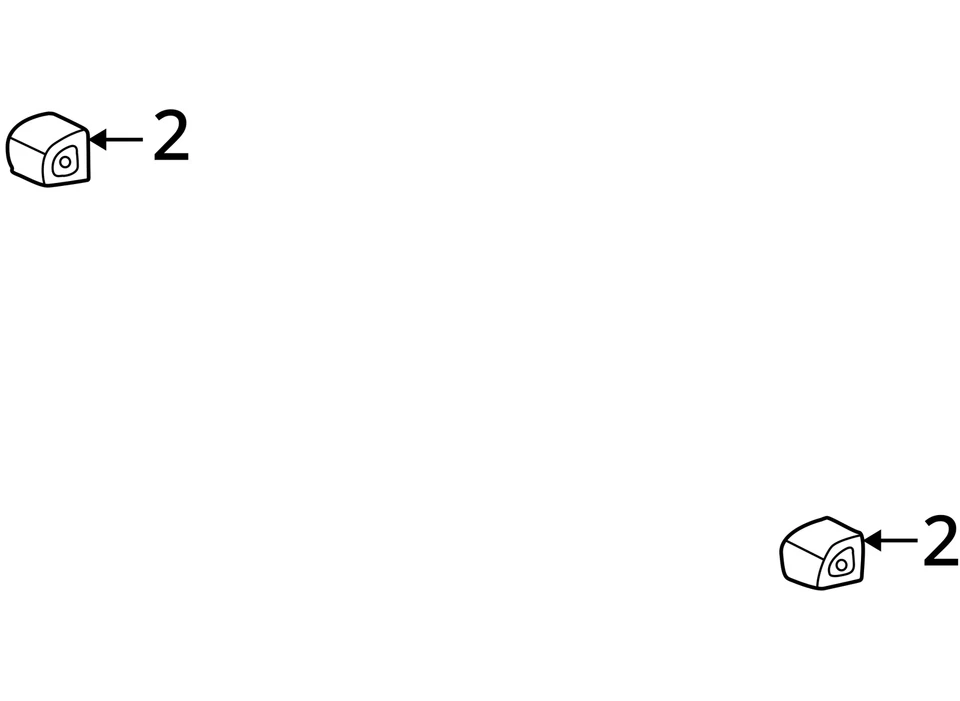 GMC PONTIAC GRAND AM 1993-2005 aislador alero, RR puñalada Shf 22619844 - nuevo OEM Foto 3 de 3