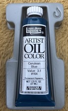 Liquitex Cerulean Blue 37ml Vintage Oil Paint...
