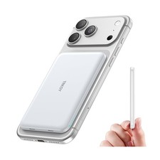 for Magsafe Portable Charger, 5000mAh Slim Wireless Magnetic Power Bank