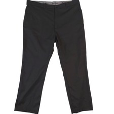 Ben Hogan Performance Pants Mens 44x30 Caviar Black Stretch Moisture Wicking NEW