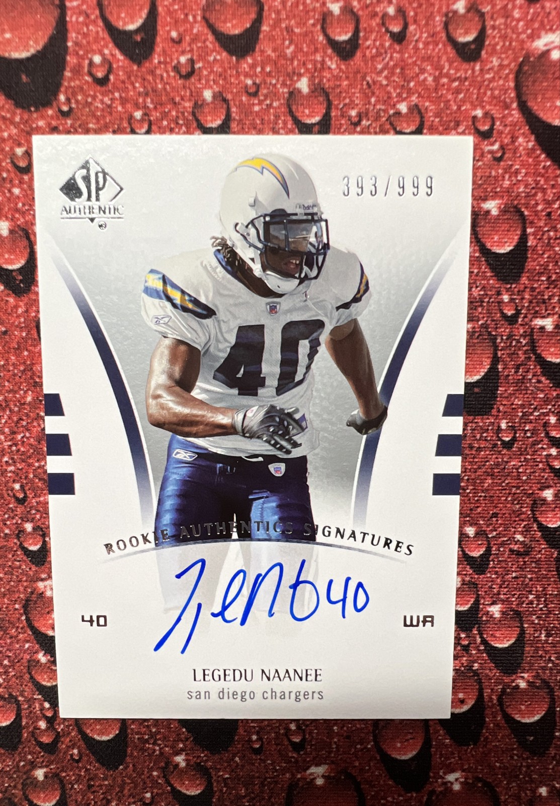 Legedu Naanee SP Authentic #246 Autograph