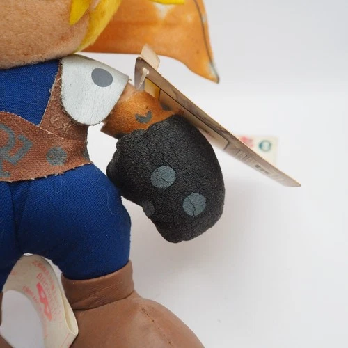JK60 JUNK Final Fantasy VII  Cloud Strife Banpresto 1997 Plush 7" Toy Doll Japan image 12