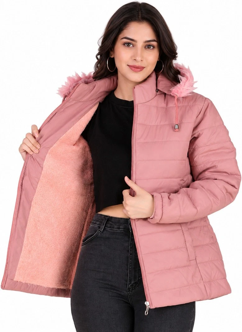 Faux Leather Outer Shell Pink Coats, Jackets & Vests for Men for 