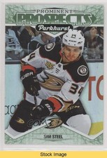 2018-19 Upper Deck Parkhurst Prominent Prospects Green Sam Steel #PP-9 READ 0zu