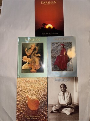 Darshan Magazine Volumes 114, 113, 112, 111, 110 - SYDA Siddha Yoga Muktananda