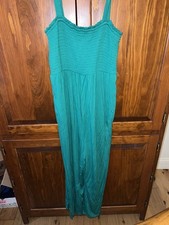 Mono tejido de maternidad Ingrid & Isabel con bolsillos verde rayón talla pequeña nuevo sin etiquetas