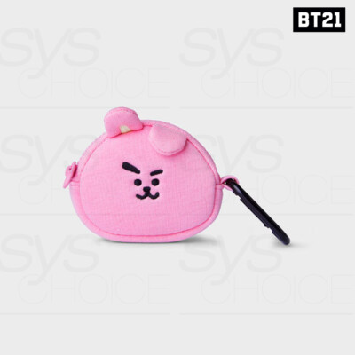 BTS BT21 Official Authentic Goods NEW BASIC Mini Bagcham Pouch +