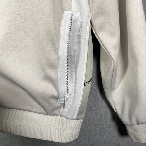 NIKE NSW Sportswear Trainingsjacke Herren L Ivory Logo Muster Full Zip BV4603-073 - Bild 9 von 24