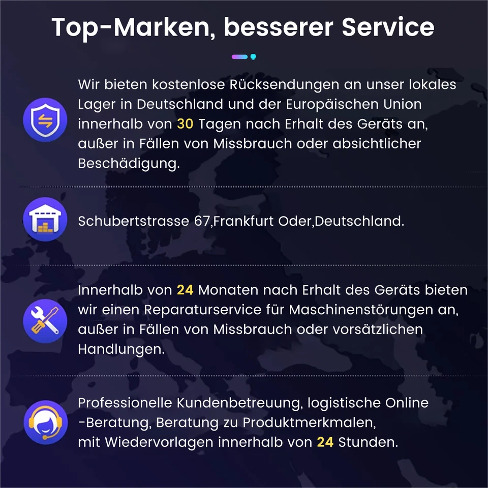 Für BMW 1er E81 E82 E87 E88 2004-2011 Android 13 Autoradio Carplay Navi SWC DAB+ - Bild 4 von 4