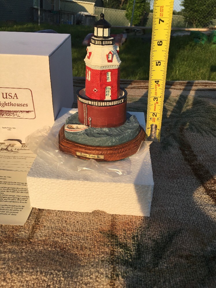 Sandy Point, MD Lighthouse 1003 eBay