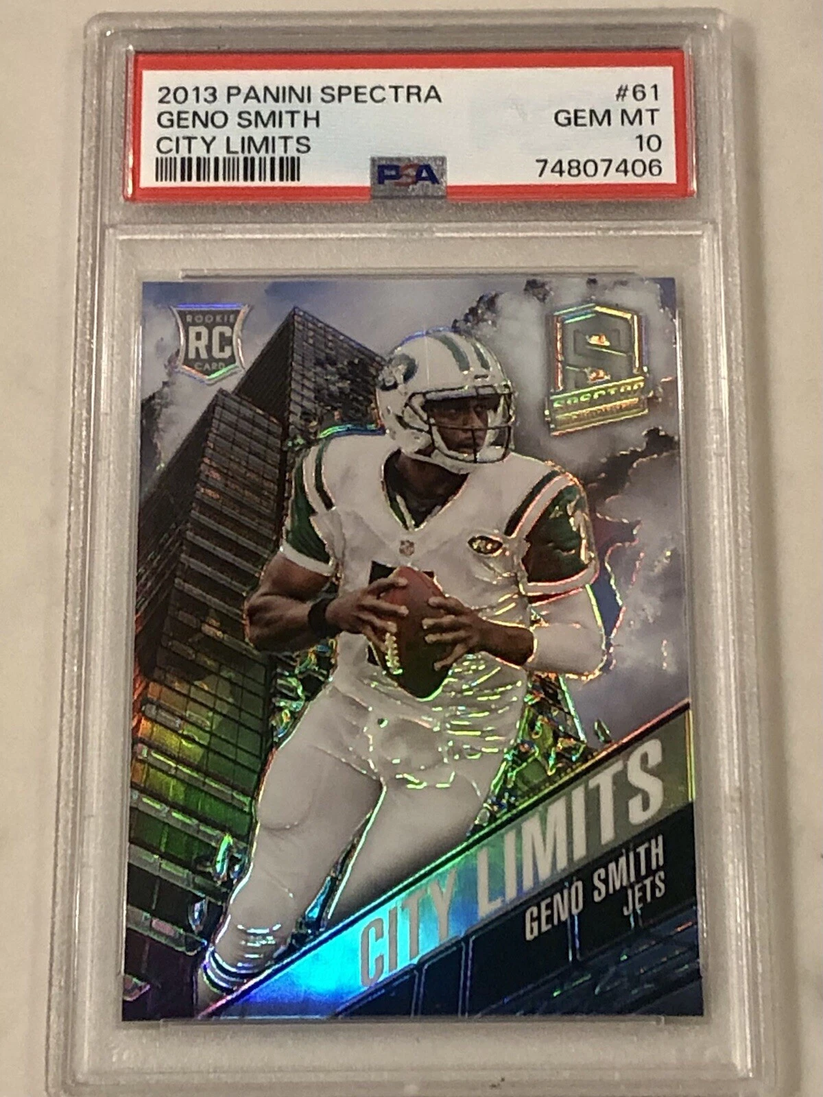 Geno Smith Panini Spectra City Limits #61 Base