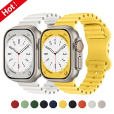 Silicone Band Strap For Apple Watch Ultra 4 iWatch Series 12 11 10 9 8 7 45/49mm