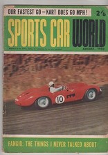 Sports Car World 1960 Aug Borgward Isabella Arbath 850 Salmson Riley Drophead Du