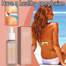 5PCS Zeria Drops Sunless Tanning Drops Natural Boost Melanin Enhancing Skin Tone