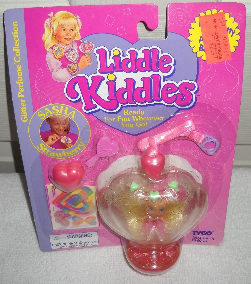 9195 RARE NRFC Tyco Liddle Kiddles Glitter Perfume Sasha
