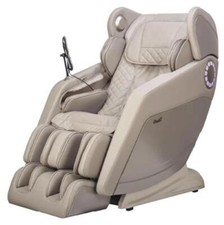 Osaki Hiro L-Track Heated Zero-G Bluetooth USB Charger 3D Massage Chair Taupe 
