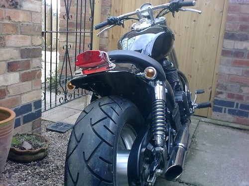 TRIUMPH SPEEDMASTER & BONNEVILLE AMERICA, PARAFANGO POSTERIORE CORTO - Foto 6 di 11
