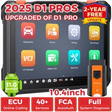 2025 OTOFIX D1 PROS OBD2 Bidirectional Scanner Full System Diagnostic Key Coding