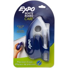 EXPO 8473KF Precision Point Whiteboard Eraser,Replaceable Pad, Ergonomic Handle