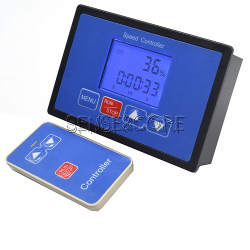 Speedometer Remote Wireless Remote Motor Speed Controller LCD 30A Timing Speedometer DC6 ...