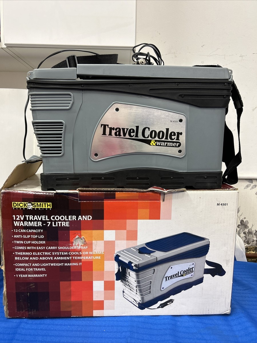 Dick Smith Travel Cooler Warmer 12V 7L Thermoelectric 12 Can Capacity