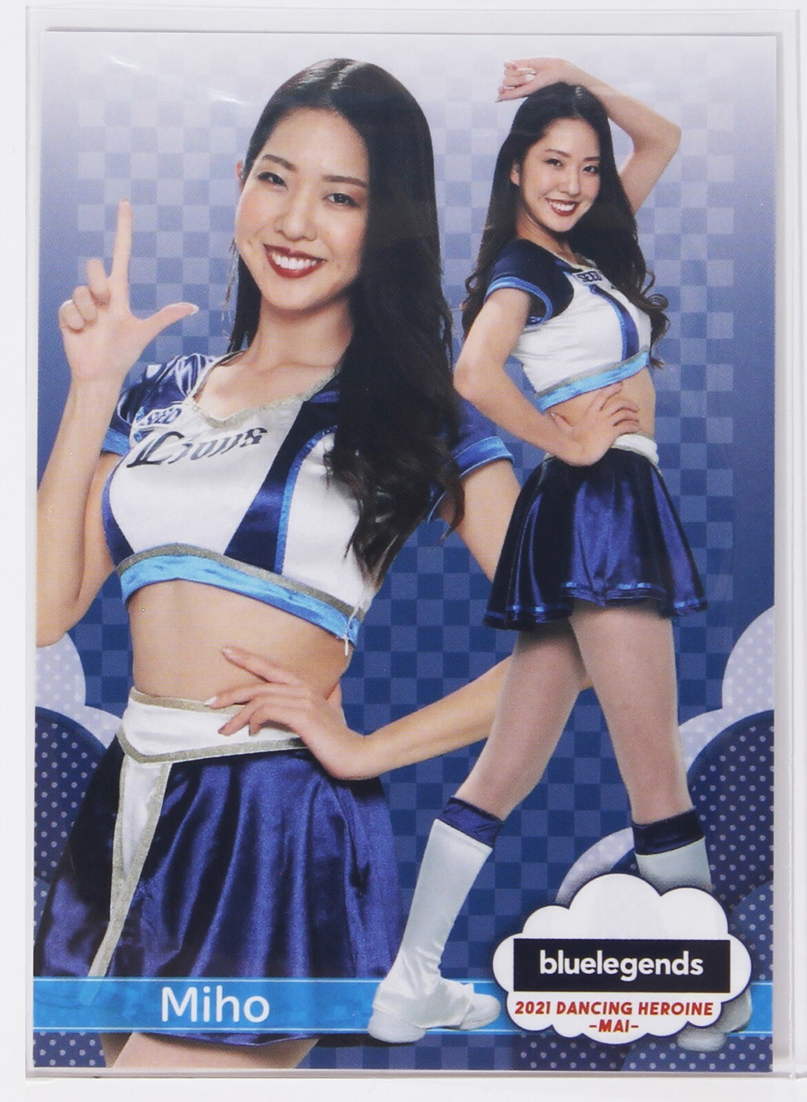 Miho (LIONS) No.25 - 2021 BBM Baseball Cheerleader Card -MAI-