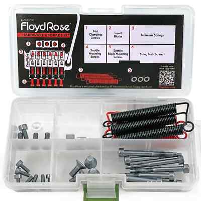 Floyd Rose Stainless Steel Hardware Upgrade Kit - Stainless Steel