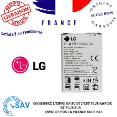 Originale Batterie Pour LG BL-41ZH - NTLGL21G3P4P, Optimus C40, Optimus