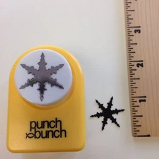 Punch Bunch Jumbo 1" Thin Snowflake Punch - NEW