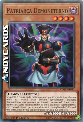 PATRIARCH DEMONETERNO (Infernity Patriarch)   Common   COTD IT091   1Ed   YUGIOH