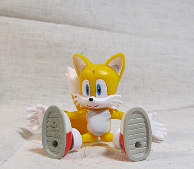 Sonic Hedgehog Classic Tails Action Figure 3” Inch Sega Posable RARE.