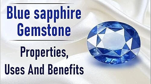 10.25 Ratti Blue Sapphire Pendant Nilam/Neelam Stone Silver Locket for Men and W - Picture 3 of 4