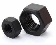 25 Pcs Hex Nuts DIN934 Grade 8.8 Carbon Steel Fine Thread Ships from PA, USA 