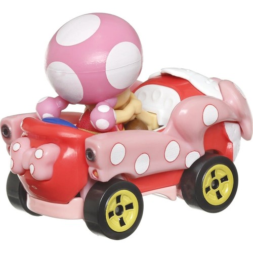 Hot Wheels Mario Kart Toadette Birthday Girl Brand New - Picture 5 of 5