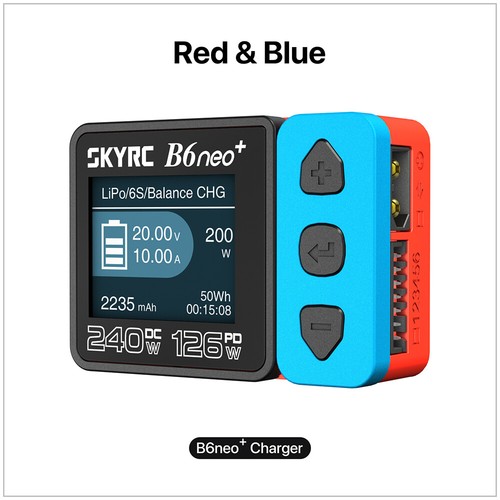 SKYRC B6neo+ Smart Charger High Power DC240W PD126W Compact Balance Charger - Picture 23 of 34
