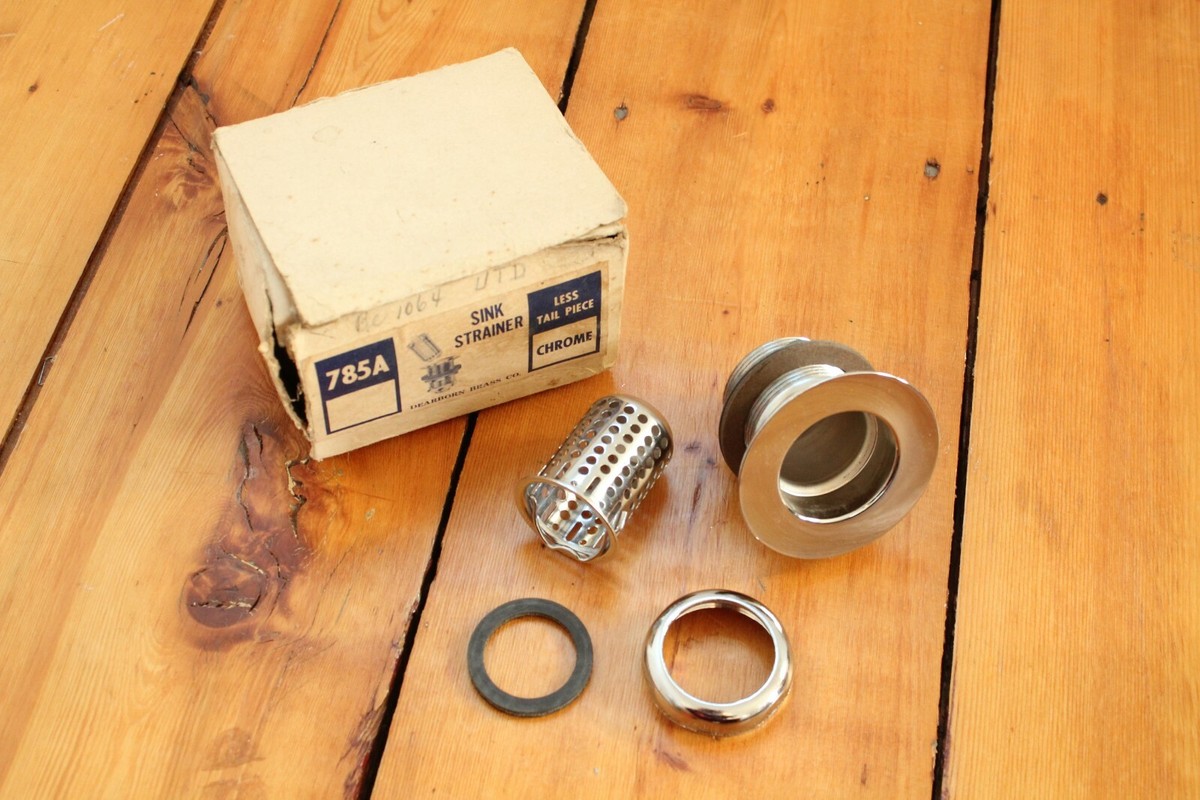 antique vintage sink drain strainer | deco antique vtg kitchen