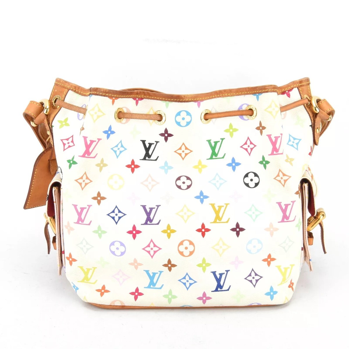 LOUIS VUITTON MULTICOLOR MONOGRAM PETIT NOE BAG PM | eBay
