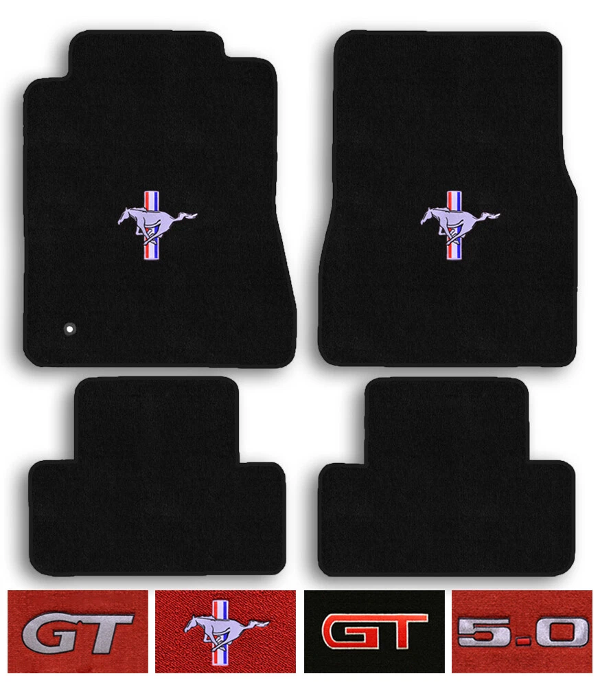 2019 ford mustang floor mats with logo deals