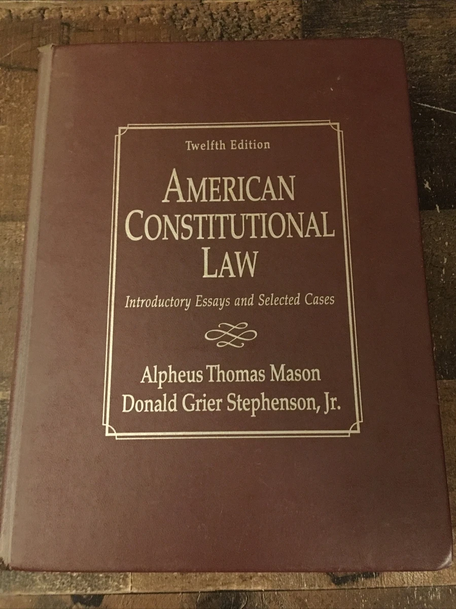 Constitutional Law Textbooks for sale | eBay