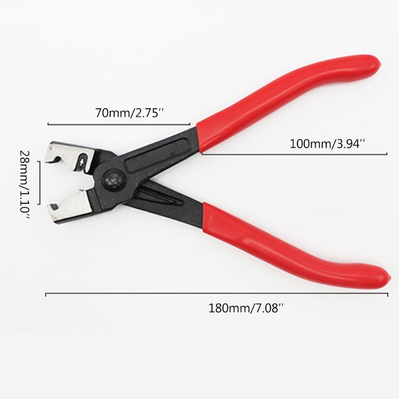 Dust Cover Tube Bundle Pliers Collar Hose Clip Clamp Plier Rubber Handle eBay